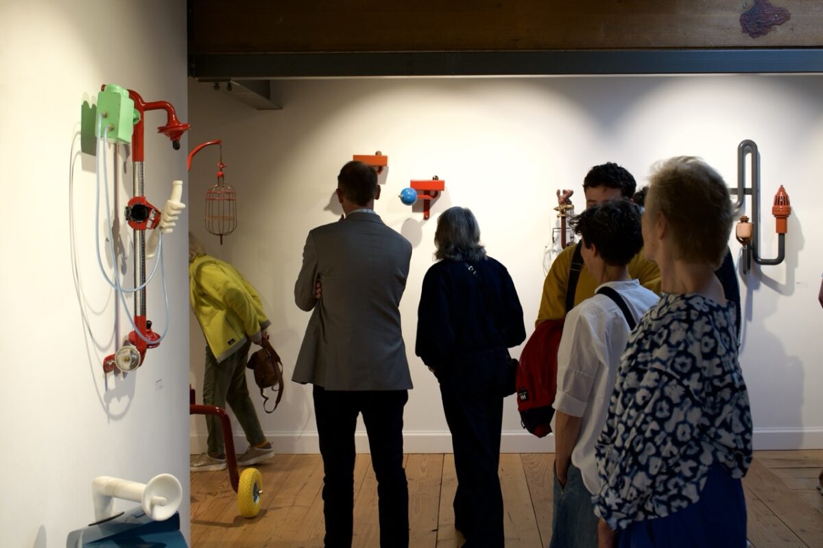 Interview with Willem Harbers by Paul Dikker at Gallery Intussen Amsterdam